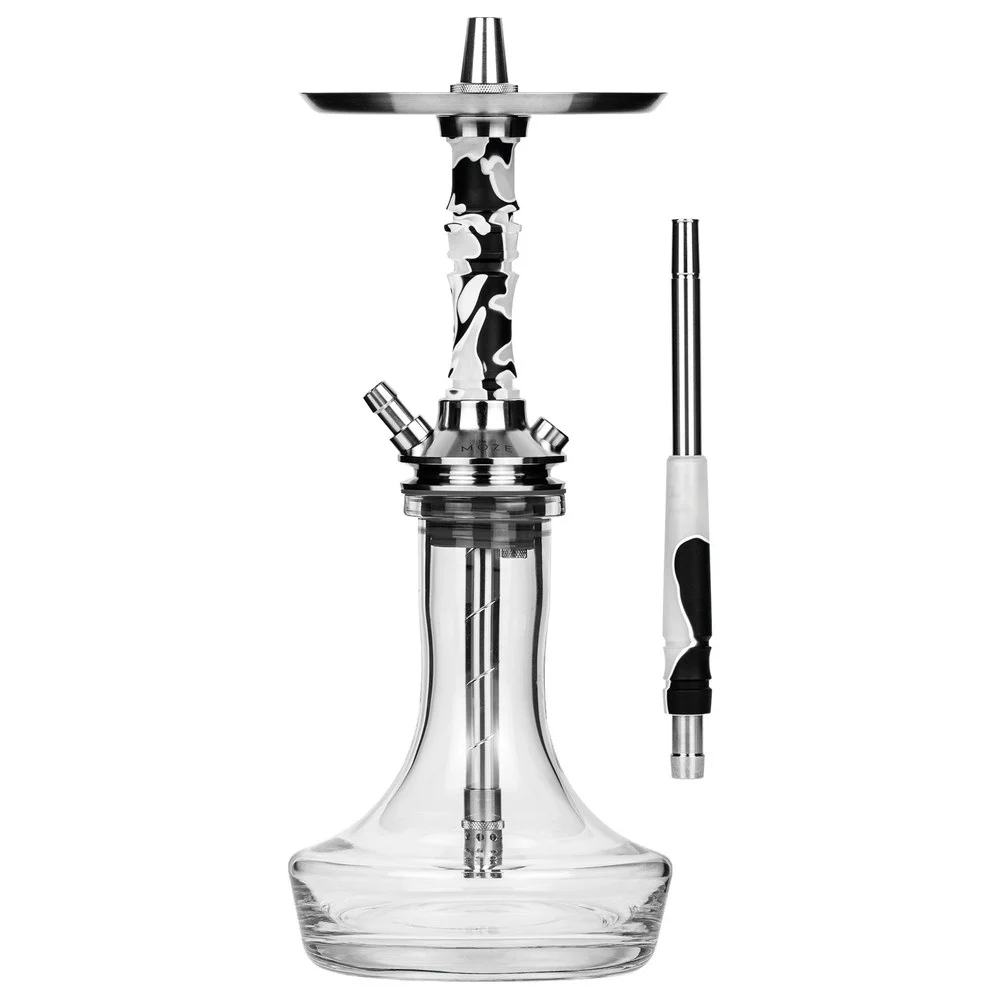 Moze Breeze Pro - Candy Line Grey/White Shisha