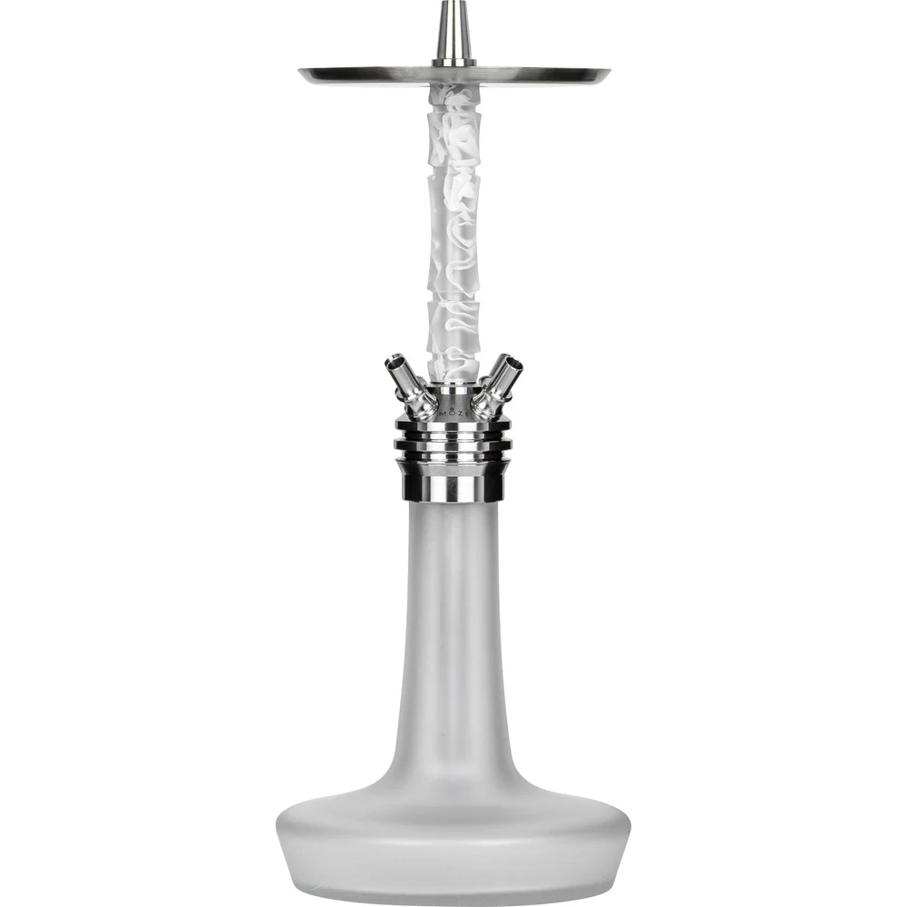 Moze Varity Squad Silver - Frosted - Wavy Frosted Shisha