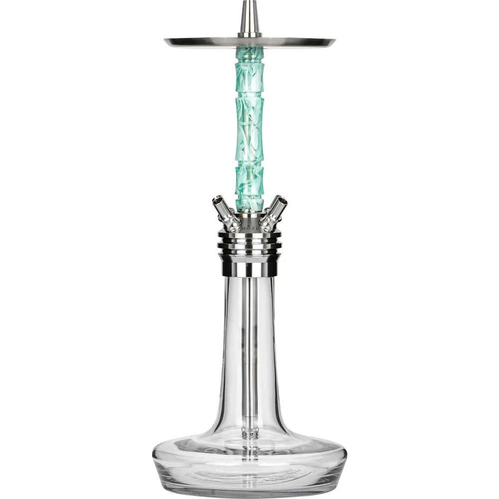 Moze Varity Squad Silver - Clear - Wavy Mint Shisha