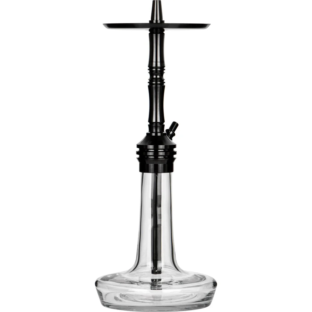 Moze Varity Lounge Black - Clear - Black Steel Shisha