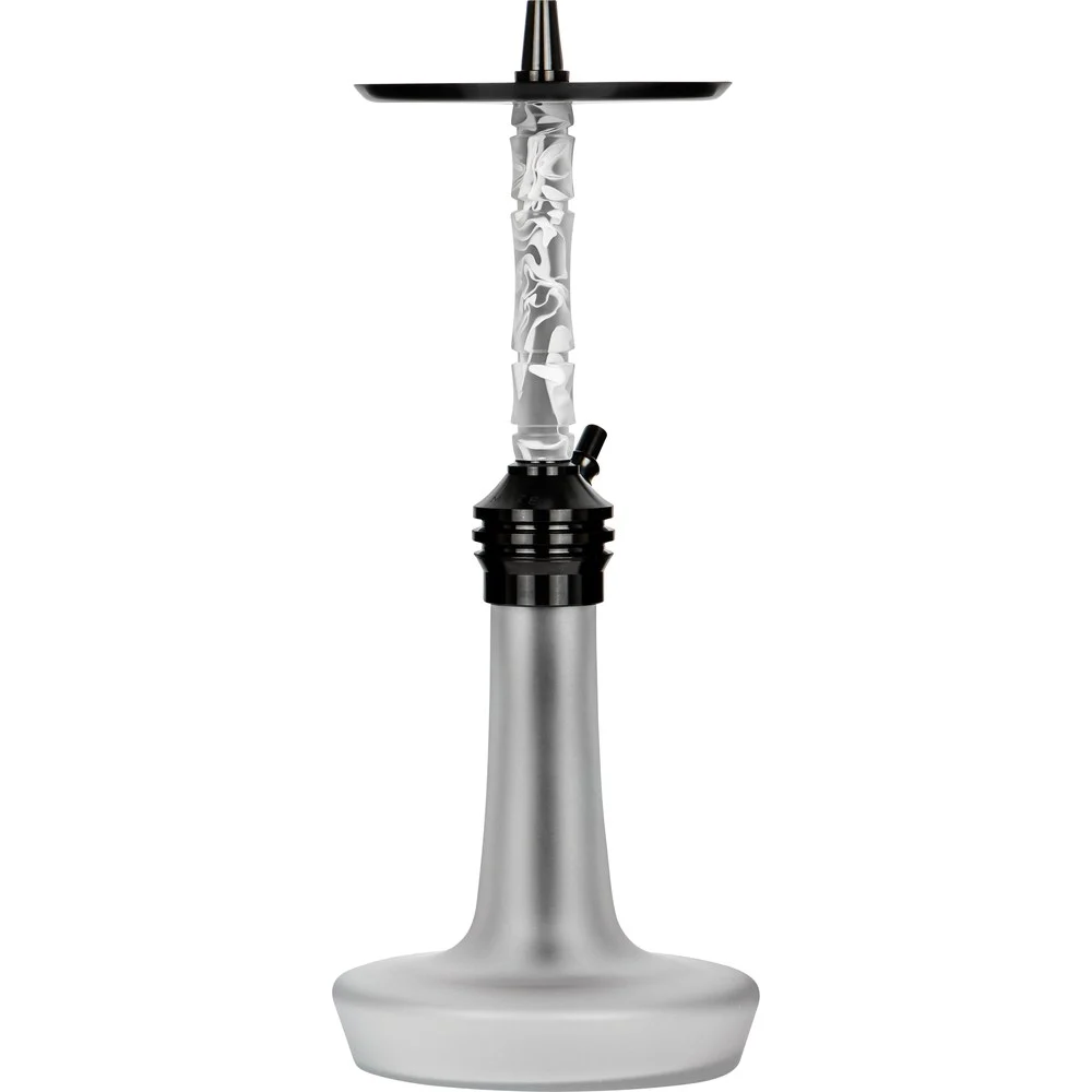 Moze Varity Lounge Black - Frosted - Wavy Frosted Shisha