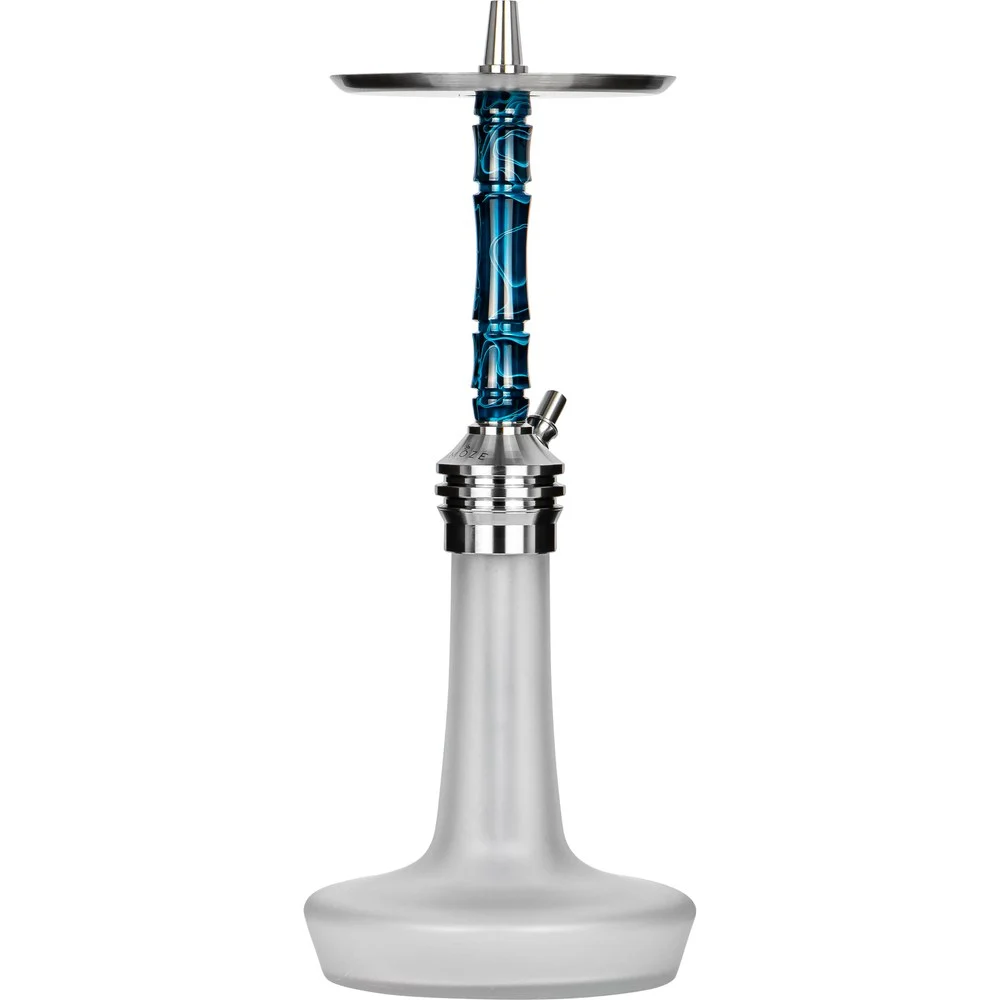 Moze Varity Lounge Silver - Frosted - Wavy Blue Shisha