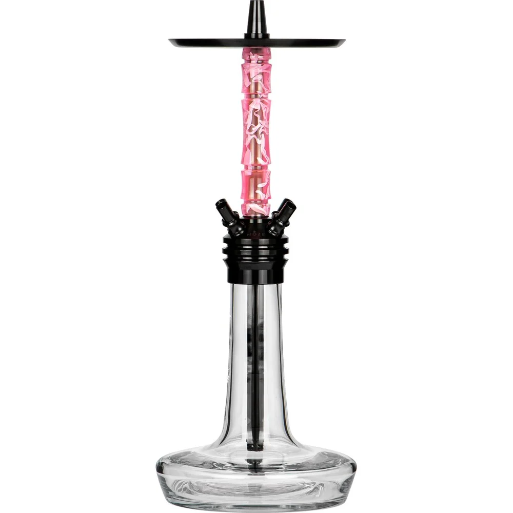 Moze Varity Squad Black - Clear - Wavy Pink Shisha