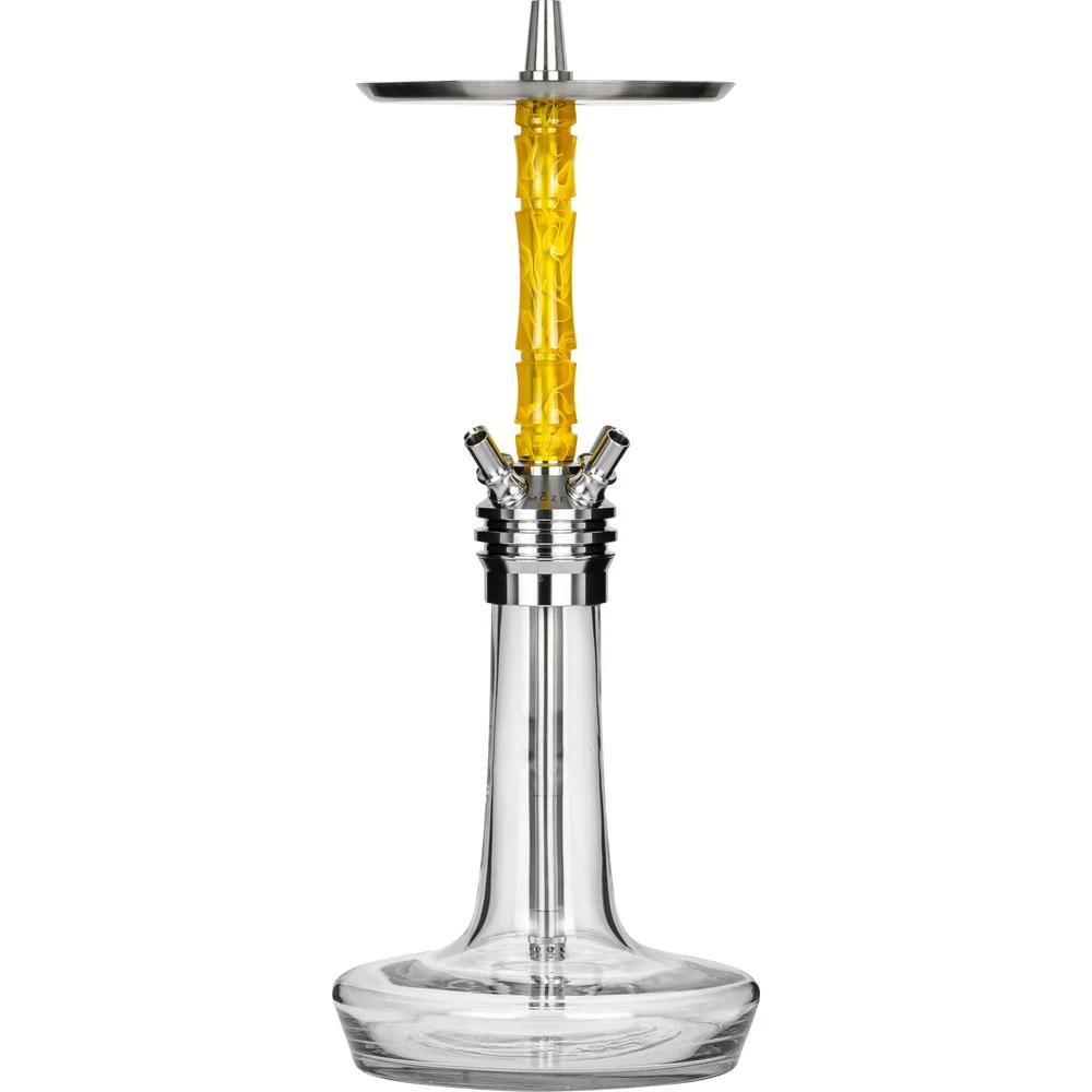 Moze Varity Squad Silver - Clear - Wavy Yellow Shisha
