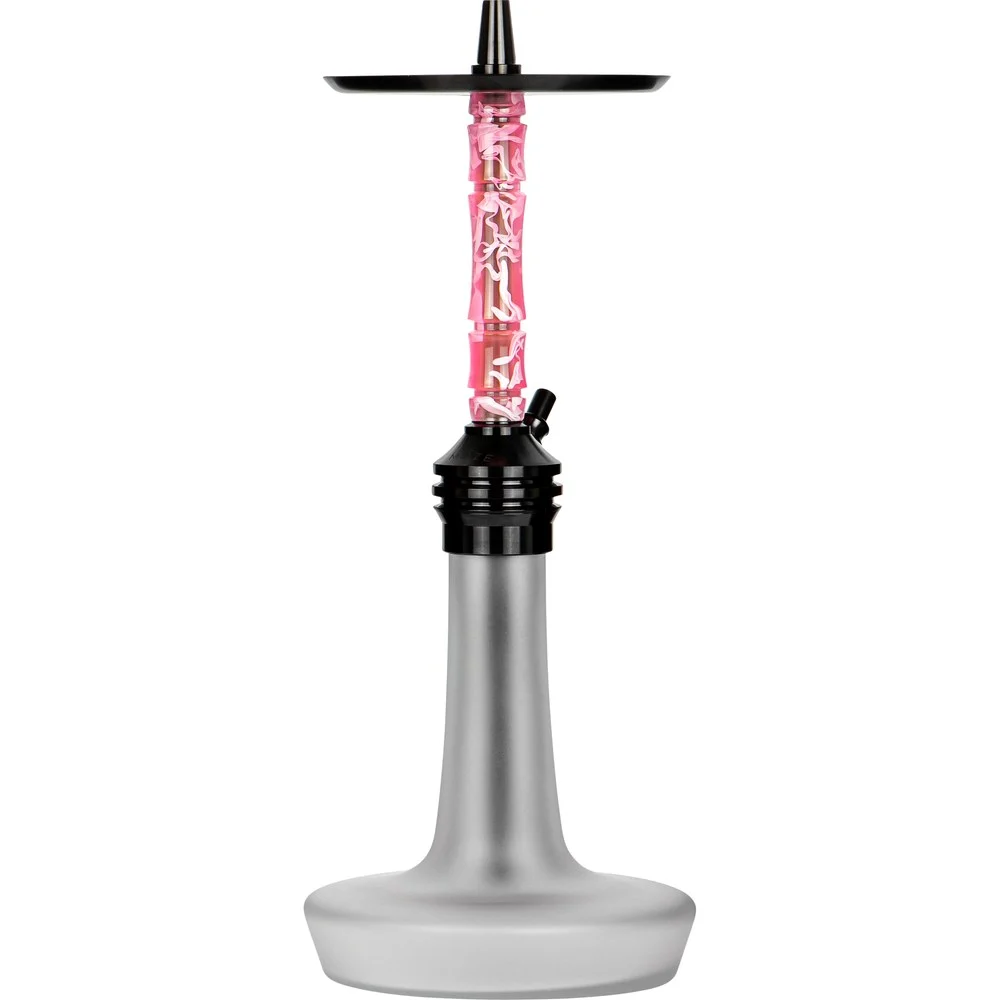 Moze Varity Lounge Black - Frosted - Wavy Pink Shisha