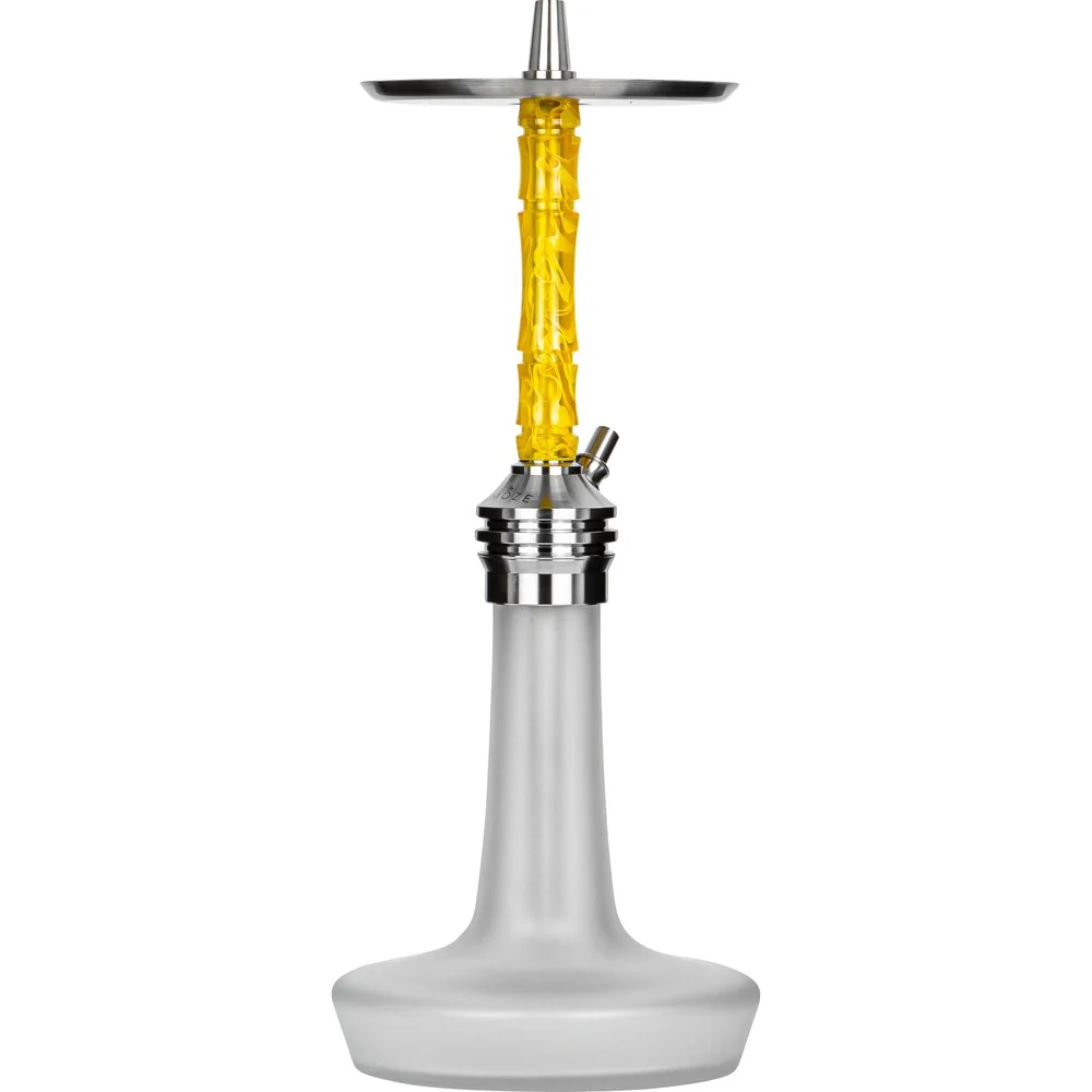 Moze Varity Lounge Silver - Frosted - Wavy Yellow Shisha