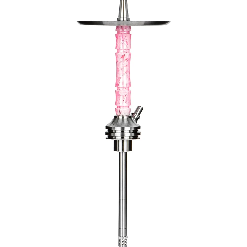 Moze Varity Lounge Silver - Rauchsäulenset - Wavy Pink Shisha