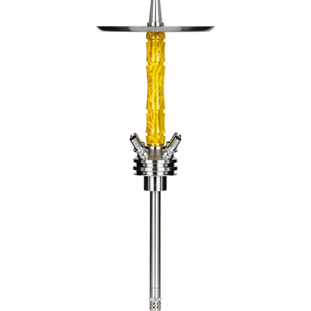 Moze Varity Squad Silver - Rauchsäulenset - Wavy Yellow Shisha