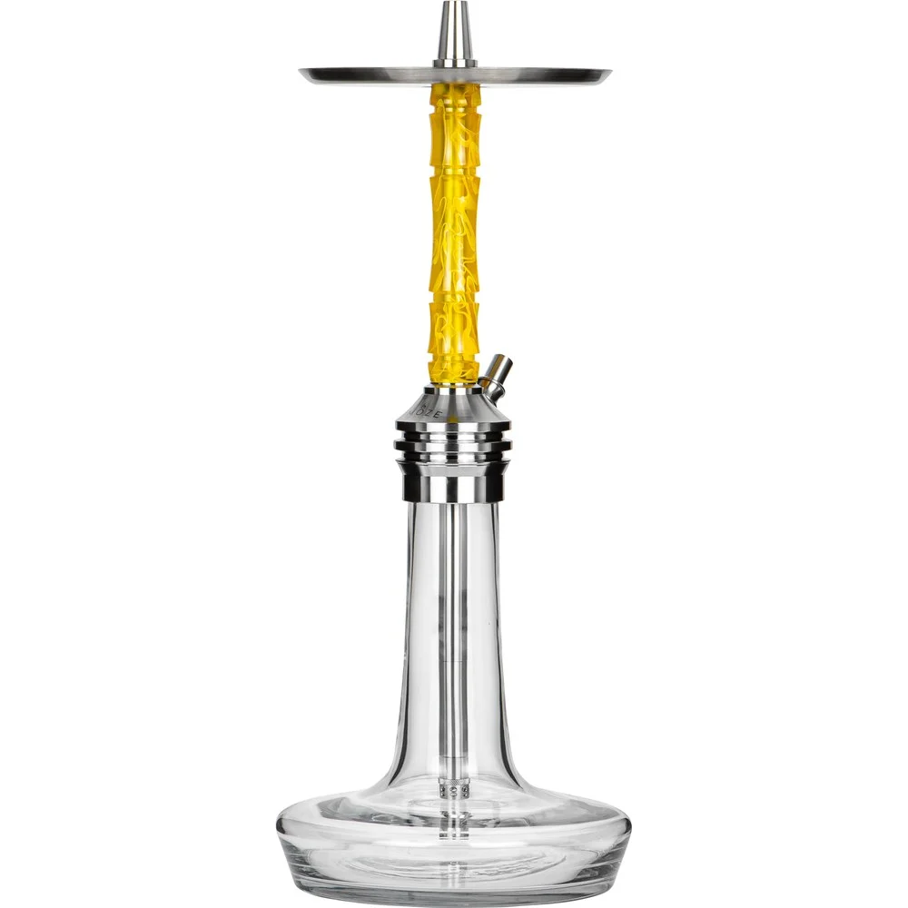 Moze Varity Lounge Silver - Clear - Wavy Yellow Shisha