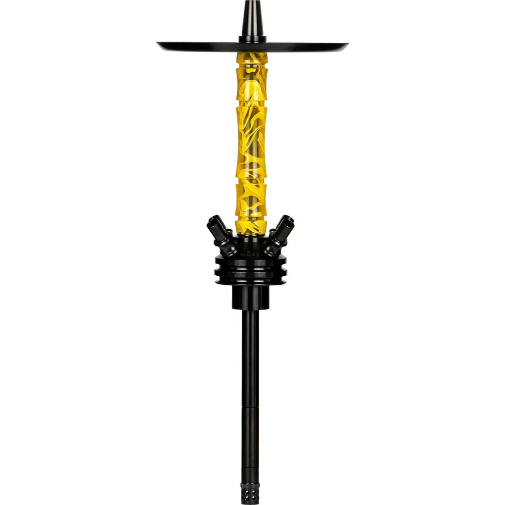Moze Varity Squad Black - Rauchsäulenset - Wavy Yellow Shisha