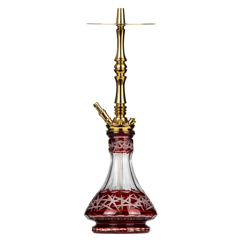 Moze Tradi L - Gold - Caesar Crystal Red Shisha