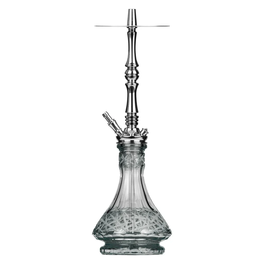 Moze Tradi L - Silver - Caesar Crystal Grey Shisha
