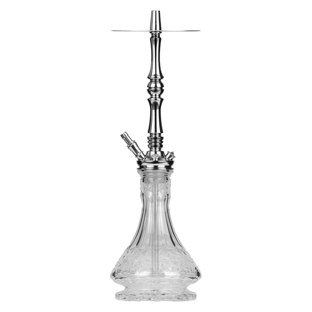 Moze Tradi L - Silver - Caesar Crystal Clear Shisha