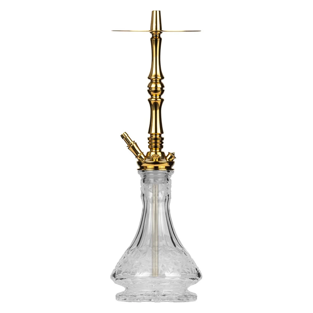 Moze Tradi L - Gold - Caesar Crystal Clear Shisha