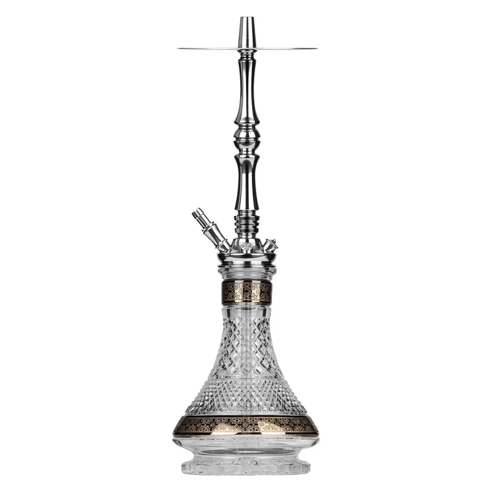 Moze Tradi L - Silver - Caesar Crystal Darna Shisha