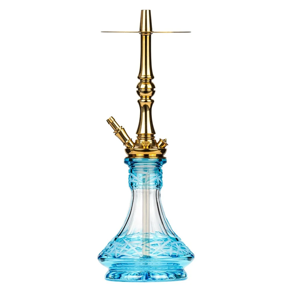 Moze Tradi M - Gold - Caesar Crystal Turquoise Shisha