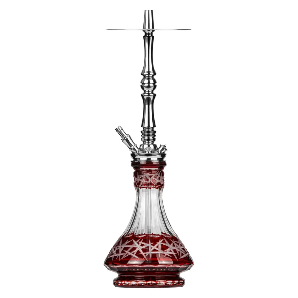 Moze Tradi L - Silver - Caesar Crystal Red Shisha
