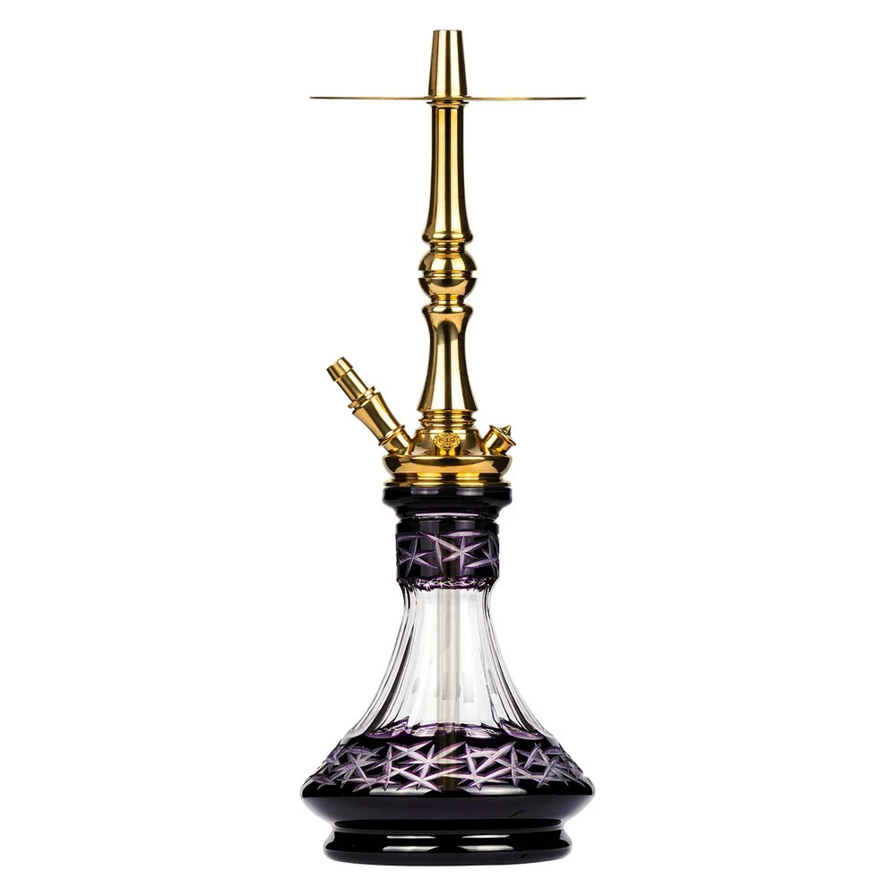 Moze Tradi M - Gold - Caesar Crystal Purple Shisha