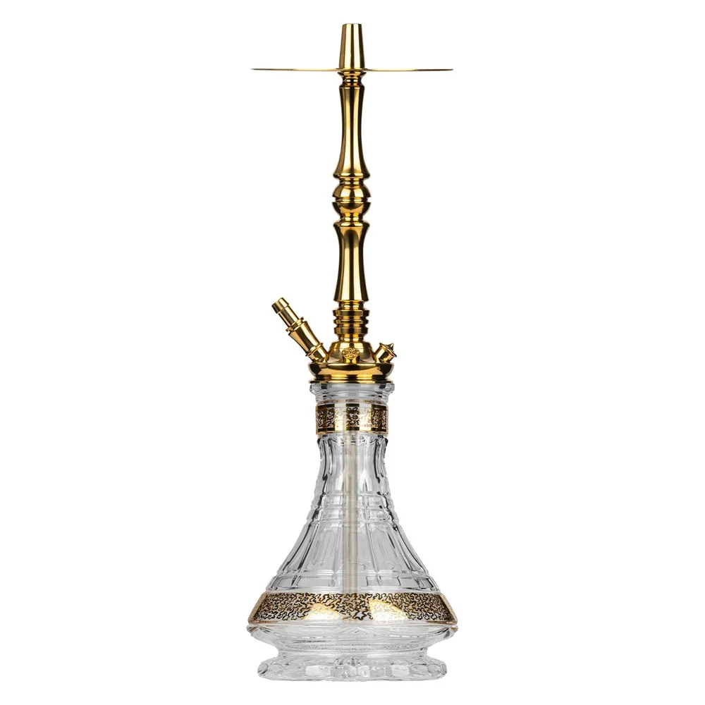 Moze Tradi L - Gold - Caesar Crystal Zayna Shisha