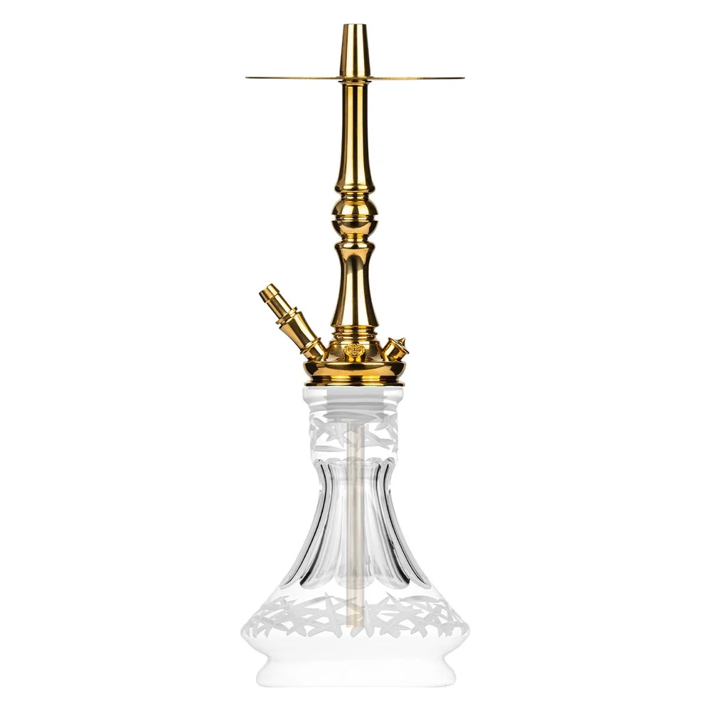 Moze Tradi M - Gold - Caesar Crystal White Shisha
