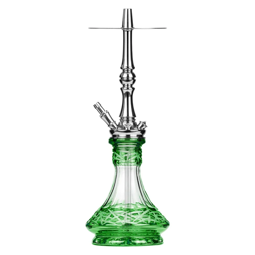 Moze Tradi M - Silver - Caesar Crystal Green Shisha