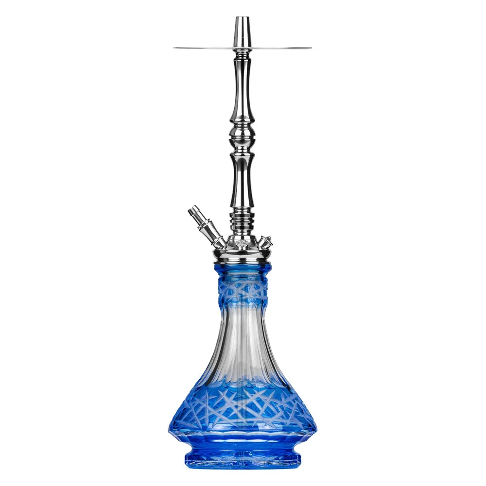 Moze Tradi L - Silver - Caesar Crystal Blue Shisha