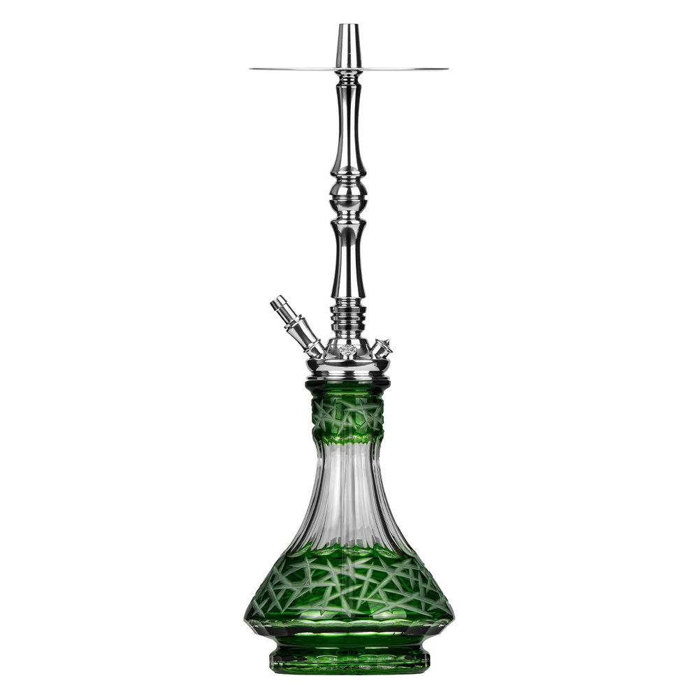 Moze Tradi L - Silver - Caesar Crystal Green Shisha