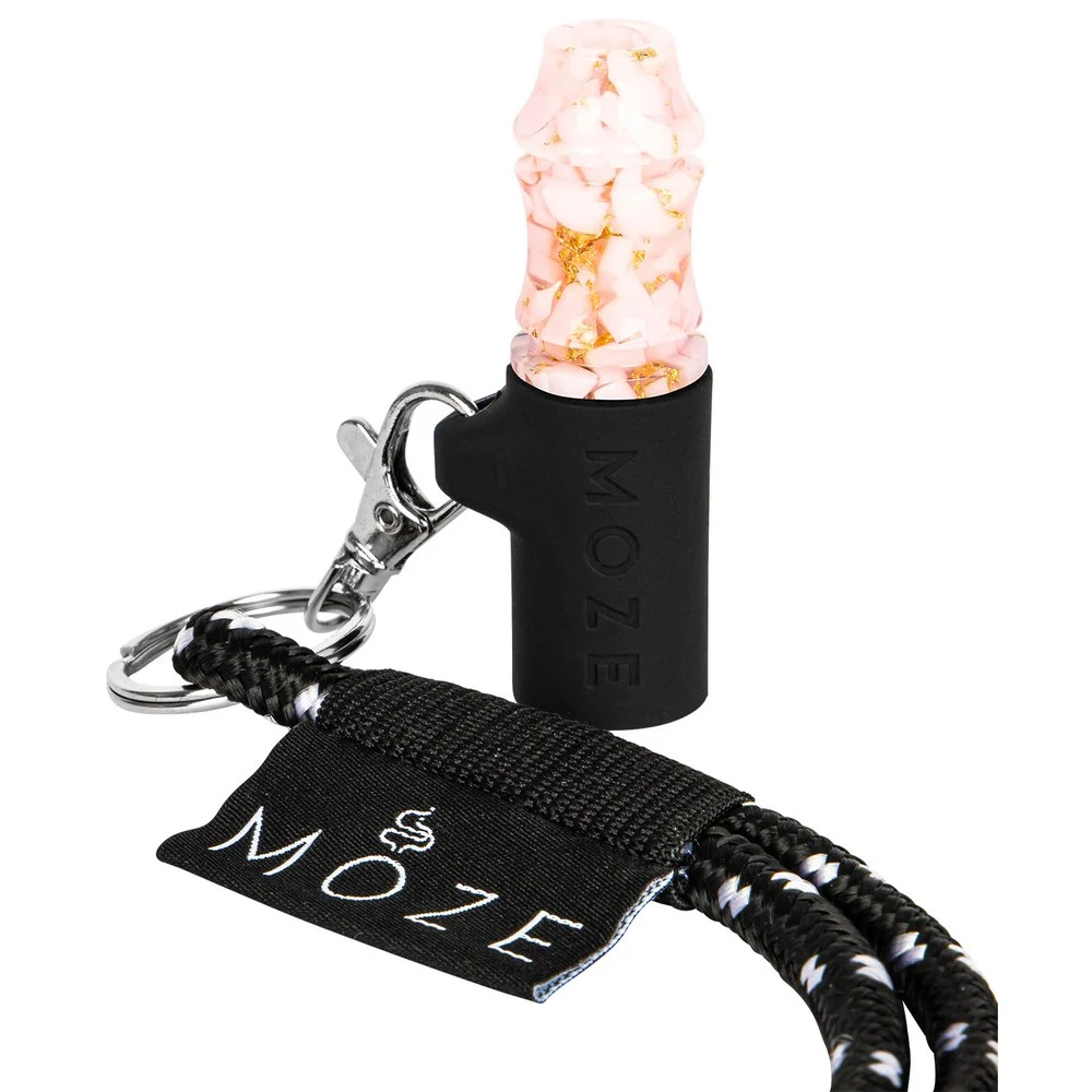 Moze Tip Gold Line - Pink Mehrweg Hygienemundstück