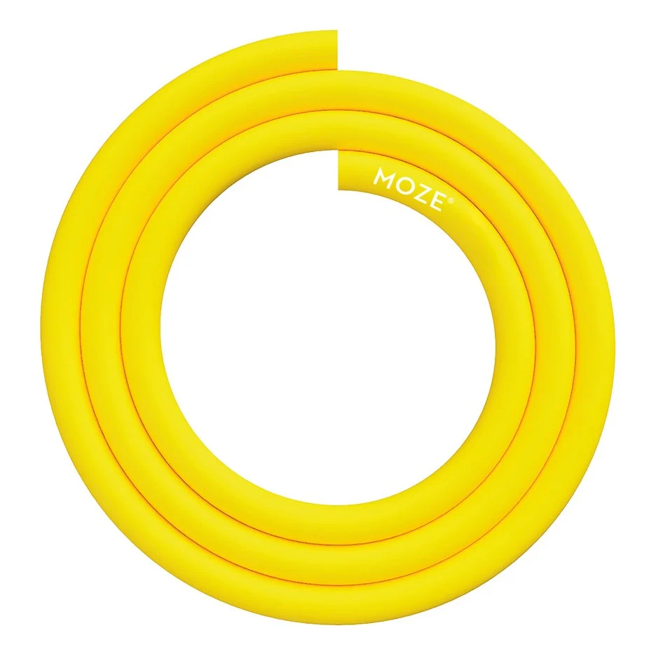 Moze Silikonschlauch Yellow Shisha Schlauch