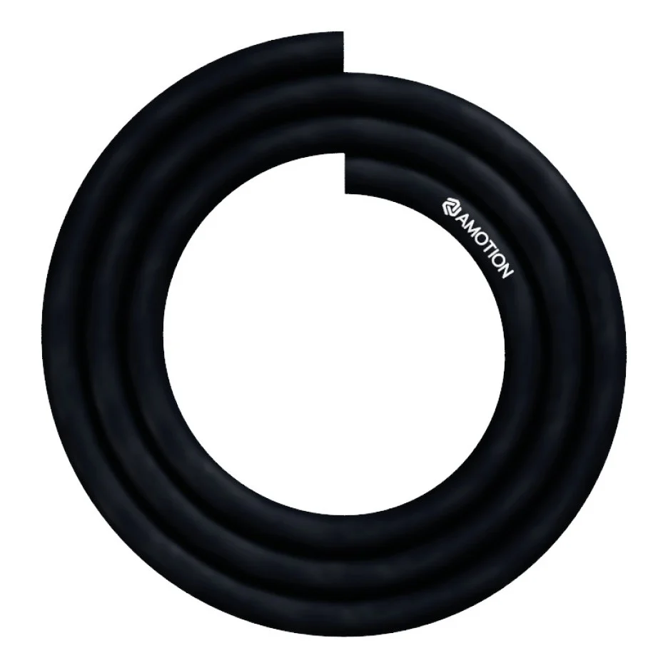 Amotion Silikonschlauch - Black Shisha Schlauch