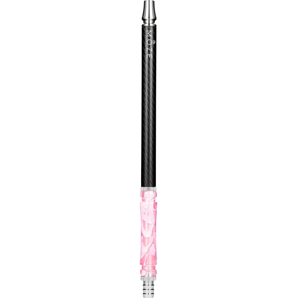 Moze Carbon Mouthpiece - Wavy Pink Shisha Mundstück