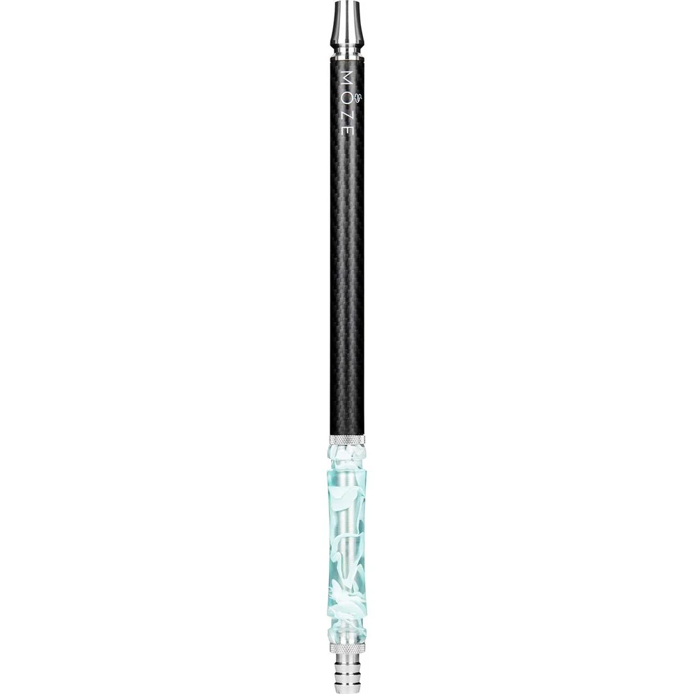 Moze Carbon Mouthpiece - Wavy Mint Shisha Mundstück